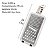 Ralador 1 face de Inox com Pegador Branco - Plástico - Original Line # - Imagem 7