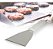 Espátula Reta de Cozinha Inox com Cabo Plástico - Profissional # - Imagem 4