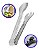 Pegador de Saladas 29cm Inox Premium - Original Line # - Imagem 3