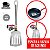 Kit Utensílios de Cozinha 9 Peças em Aço Inox - Original Line # - Imagem 6