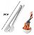 Kit Utensílios de Cozinha 9 Peças em Aço Inox - Original Line # - Imagem 8