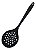 Escumadeira de Silicone 28cm Preto - Fratelli # - Imagem 5