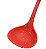 Concha de Silicone 29cm Vermelho - Fratelli # - Imagem 4