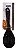 Colher de Arroz Gohan de Silicone 22,5cm Preto - Fratelli # - Imagem 1
