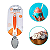 Colher de Sorvete Inox com Cabo Plástico - Master Chef # - Imagem 4