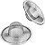 Kit Ralo para Pia com 2 Peças de 5cm e 7cm Inox # - Imagem 2