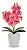Vaso Flores Artificiais Vaso Arranjo Orquideas Decorativas - Imagem 1