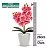 Vaso Flores Artificiais Vaso Arranjo Orquideas Decorativas - Imagem 2