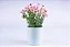 Kit Com 5 Vasos De Flores Artificiais Decorativas 18 Cm - Imagem 4