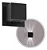 Arandela Box Cubo Pequena 6 Fachos Parede Muro St1317 Cor Preto 110V/220V (Bivolt) - Imagem 3