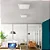 Luminária painel led led de teto 24W Avant Painel pop plástico sobrepor quadrado cor branco 110V/220V - Imagem 2
