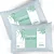 Select Fibras Luxo kit 2 travesseiros fibra antialérgica 70cm e 50cm branco - Imagem 1
