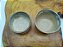 Conjunto de bowls azul com creme - Imagem 5