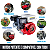 Motor Gasolina 7.5hp Partida Manual Eixo 3/4 19,05mm Bascco - Imagem 6