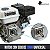 Motor Gasolina 7.5hp Partida Manual Eixo 3/4 19,05mm Bascco - Imagem 4