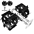 ENXADA ROTATIVA ROÇADEIRA COMPLETA PARA TUBO 28MM 9 ESTRIAS - Imagem 2