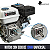 MOTOR ACIONADOR GASOLINA POTENTE 7.5HP EIXO 19.05MM BASCCO - Imagem 5