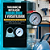 FILTRO REGULADOR AR COMPRESSOR 1/4 COM MANOMETRO E SUPORTE - Imagem 3
