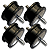 4 Coxim De Placa Vibratoria Para Weber Cf2 E Wolkan Pv1500 - Imagem 1