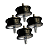 4 Coxim De Placa Vibratoria Para Weber Cf2 E Wolkan Pv1500 - Imagem 4