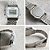 Relógio Casio Unissex Vintage Prata Pequeno LA680WA-7DF-SC - Imagem 4