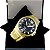 RELOGIO ORIENT MASCULINO MGSS1157 P2KX DOURADO PRETO - Imagem 5