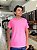 Camiseta TXC Masculina Rosa Gola Bordada - Imagem 1