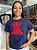 Camiseta TXC Feminina Azul Marinho Logo Vermelho - Imagem 1