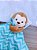 Naninha macaco com mordedor animal fun - Imagem 1