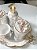 Kit higiene floral com filete de ouro 5 peças - Imagem 3