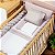 Kit berço Batistela Baby Linho Rosê 06 peças - Imagem 2