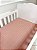 Cobre Leito para berço tricot Rosa Velho - Imagem 1