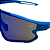Óculos de sol esportivo Paradise - Armação azul com lentes na cor azul - Imagem 3