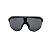 Óculos de sol esportivo México - Armação na cor preta e lente na cor preta - Imagem 1