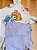 Vestido infantil kukiê em Cotton e Colete em Sarja - Imagem 3