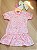 Vestido Infantil Menina Ursinhos Rosa Mundo Cinti - Imagem 2