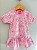 Vestido Infantil Menina Ursinhos Rosa Mundo Cinti - Imagem 7