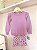 Conjunto Infantil Menina Carter's - Blusa em moletom e calça flare - Imagem 1