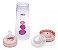Mamadeira Rosa 330ml Com Bico Fluxo Rápido (+4m) - Chicco - Imagem 2