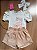 Conjunto Infantil Kukiê - Estampado cachorrinhas manga princesa - Imagem 2