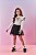 Conjunto Infantil Cinti - Saia Tule Com Glitter - Imagem 1
