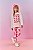 Conjunto Infantil Menina Blusa E Legging Corações Rosa Mundo Cinti - Imagem 1