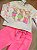 Conjunto de Blusão Boxy e Calça Wide Leg em Moletom Rosa Kukiê - Imagem 4