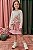 Vestido Infantil Kukiê Alecrim Inverno Off White Lhama com Bolsinha - Imagem 4