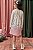 Vestido Infantil Kukiê Alecrim Inverno Off White Lhama com Bolsinha - Imagem 5