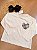 Blusa manga longa ZARA - com bolso coração xadrez - Imagem 2
