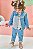 Conjunto Kukiê Infantil com calça Jeans e Blusinha Poá - Imagem 2