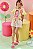 Conjunto de Blusa Boxy e Shorts em Moletom - Kukiê Infantil Menina - Imagem 6