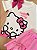 Conjunto Infantil Menina Hello Kitty Rosa - Short saia - Imagem 4
