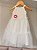 Vestido Mon Sucré Infantil Menina com Tule Branco - Imagem 3